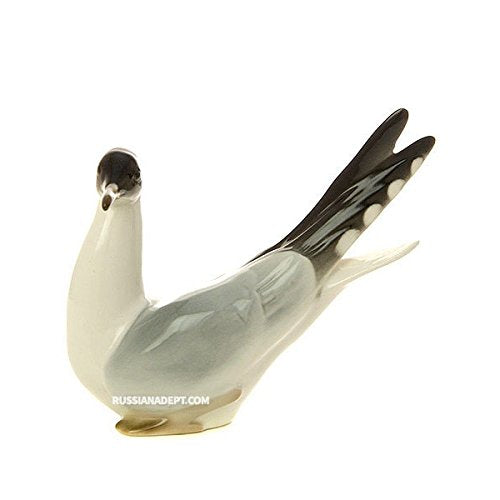RussianAdept.com Sculpture The Seagull, The Imperial Porcelain Factory