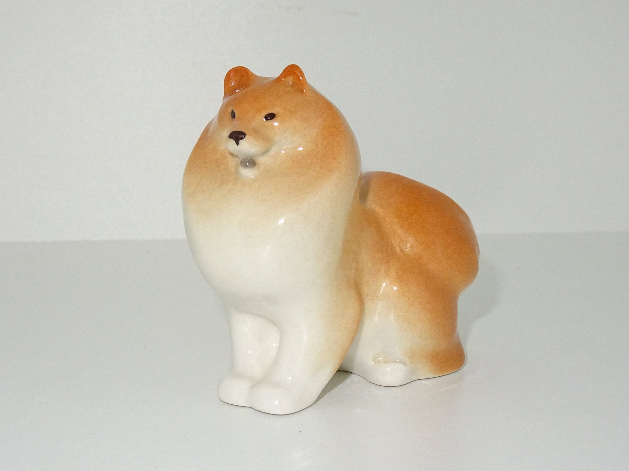 dog Porcelain Figurine russian lomonosov IFZ imperial ceramic statue