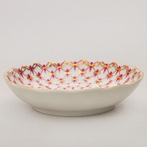 Imperial / Lomonosov Porcelain Jam Dish 'Net-blues'