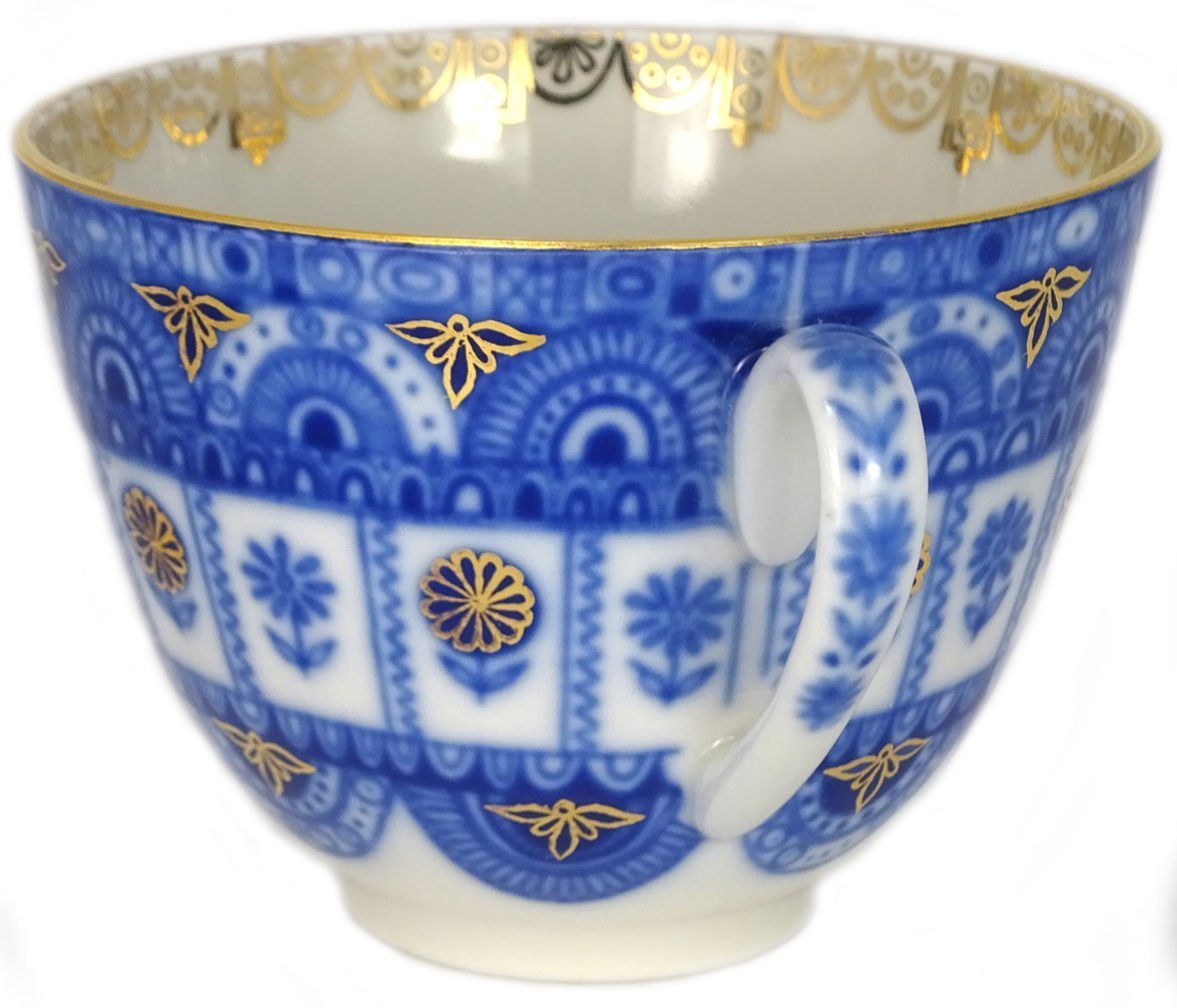 Imperial Lomonosov Porcelain Cup and Saucer Set Collection