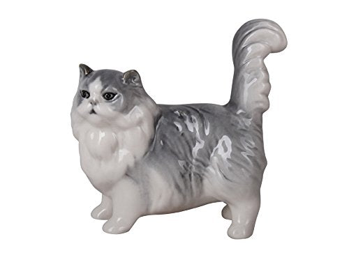 Lomonosov Imperial Porcelain Collectible Realistic Figurine Cat Kittie Assorted Collection