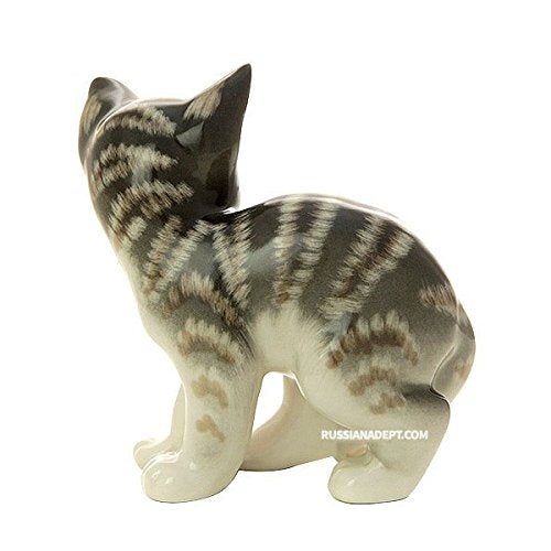 RussianAdept.com The Sculpture Cat, Imperial Porcelain Factory