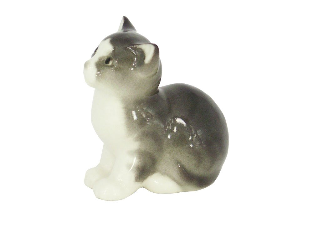 Lomonosov Imperial Porcelain Collectible Realistic Figurine Cat Kittie Assorted Collection