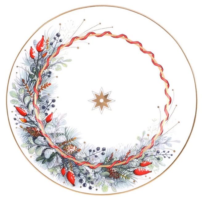 LOMONOSOV PORCELAIN DINNER PLATE KALENDA 20 cm 7.9"