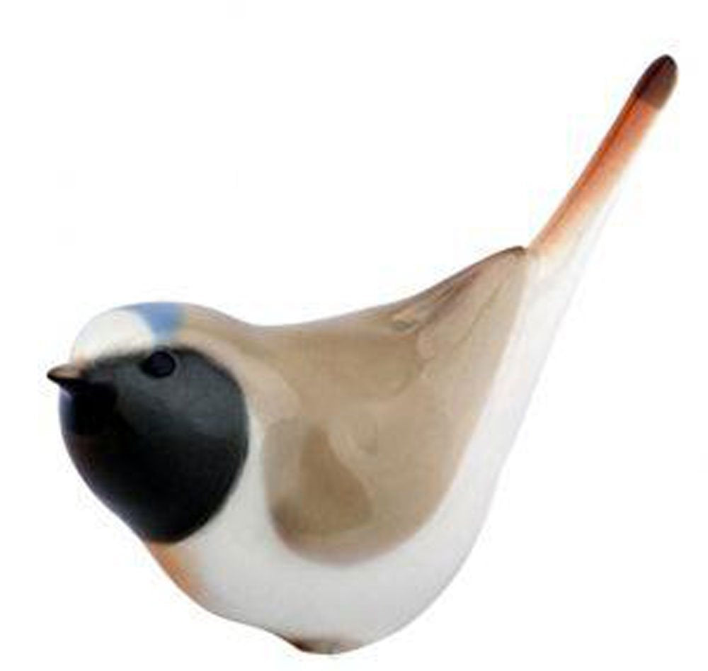 Redstart Bird Lomonosov Porcelain Collectible Figurine