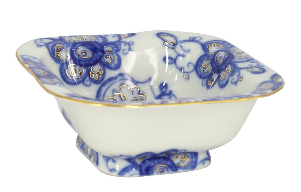 Lomonosov Porcelain Singing Garden Salad Bowl for 1 Serving 5.75 oz / 170 ml