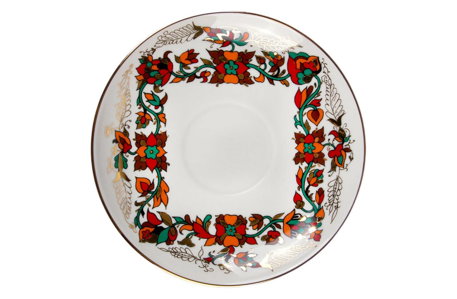 Imperial Lomonosov Porcelain Cup and Saucer Set Collection