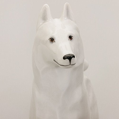 Husky Figurine. Imperial Porcelain Factory