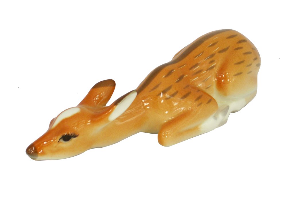 Fallow-Deer Young Baby Lomonosov Porcelain Collectible Figurine