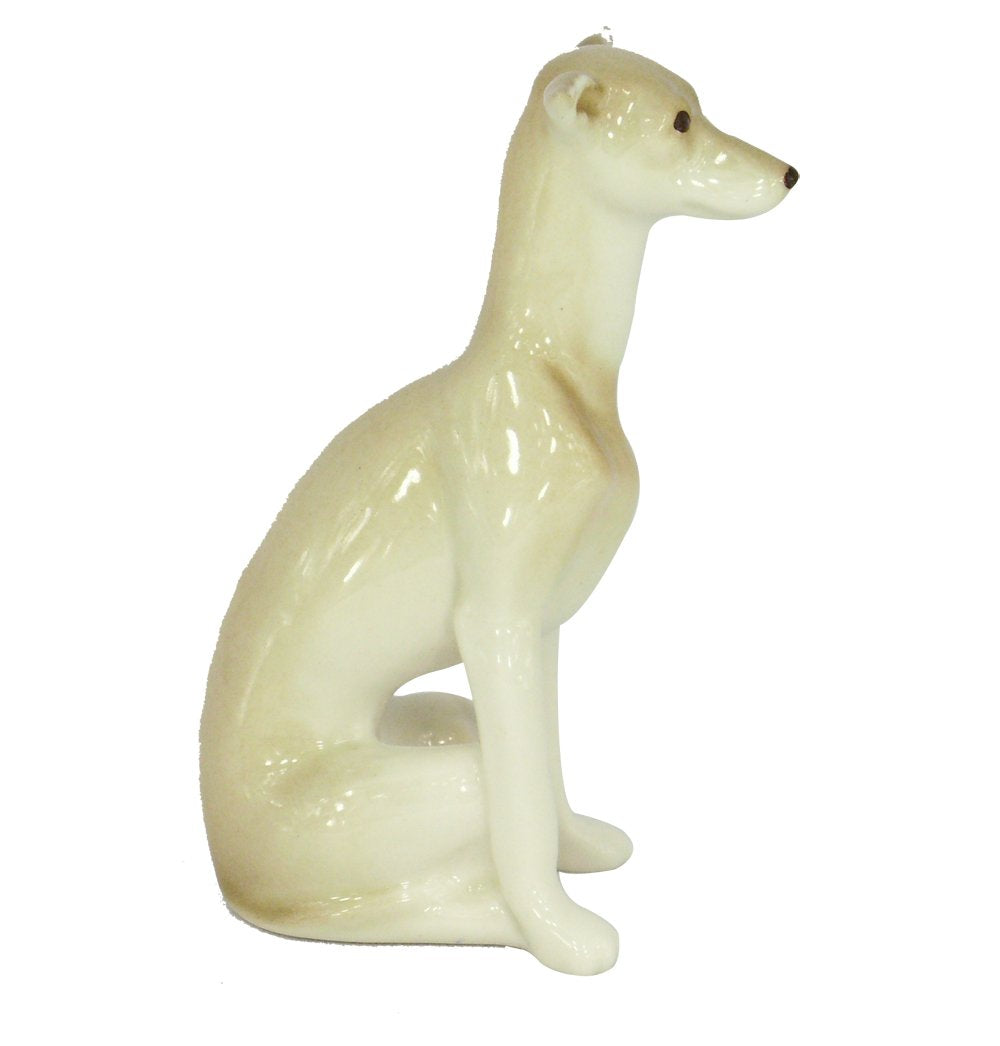 Italian Grayhound Dog Lomonosov Porcelain Collectible Figurine