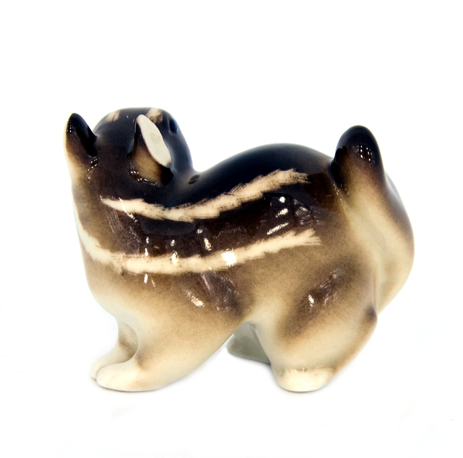 Chipmunk no.1 Brown Lomonosov Porcelain Collectible Figurine