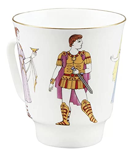 Lomonosov Porcelain Tea Set Cup, Saucer and Cake Plate Ballet Spartacus (Khachaturian) 3pc