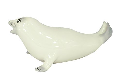 Lomonosov Porcelain Collectible Figurine Baby Seal White