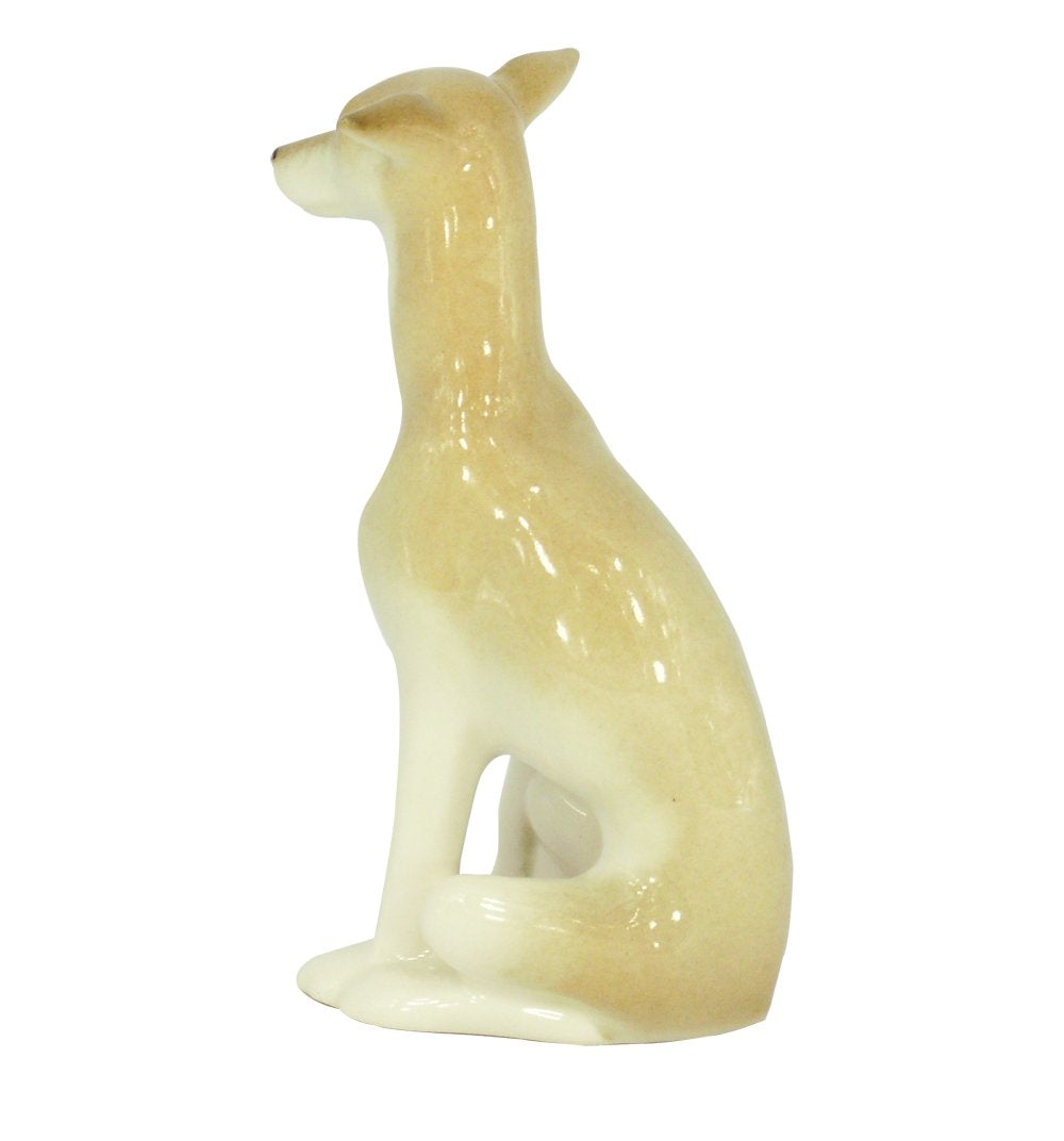 Italian Grayhound Dog Lomonosov Porcelain Collectible Figurine