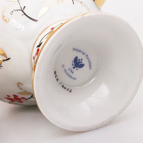 Imperial / Lomonosov Porcelain Brewing Teapot 'Traditional Motifs'