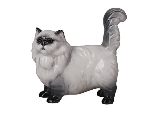 Persian Cat Beige Lomonosov Porcelain Figurine