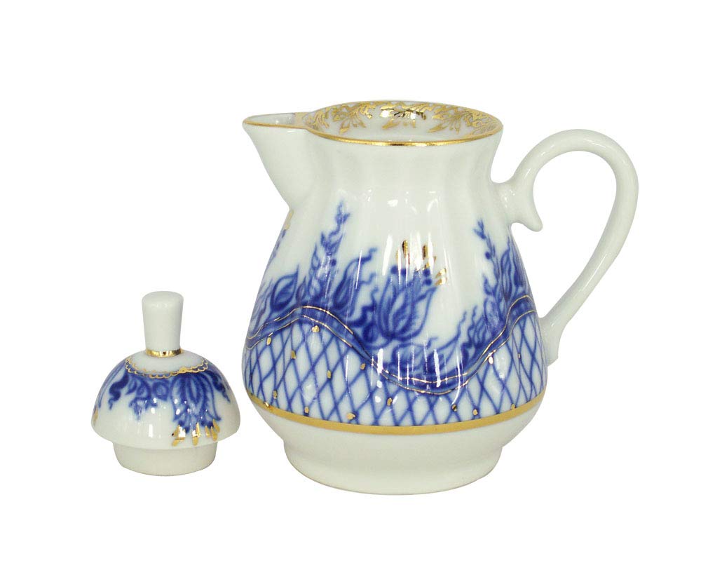 Lomonosov Porcelain Creamer Milk Jar Tenderness 7.4 oz 220 ml