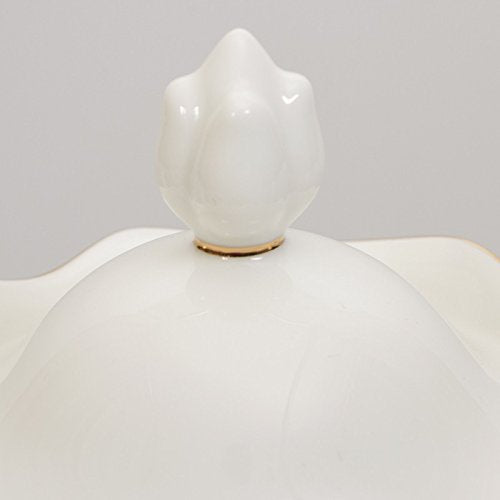 Imperial / Lomonosov Porcelain Brewing Teapot 'Golden Ribbon'